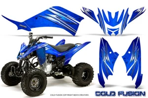 YAMAHA RAPTOR 125 GRAPHICS KIT CREATORX DECALS STICKERS COLD FUSION BLUE - Bild 1 von 1