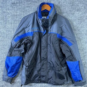 Columbia Jacket Men’s Small Fire Ridge Hooded Rain Coat - Picture 1 of 16