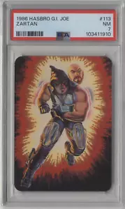 Hasbro GI Joe Cobra Zartan 1986 #113 PSA 7 casi nuevo Cobra G.I. Tarjetas de acción de Joe - Imagen 1 de 2