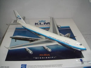 Inflight 200 KLM Royal Dutch Airlines B747-200 "1970s Delivey Color - Mississipi - Picture 1 of 1