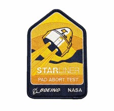 Boeing NASA Starliner Pad Abort Test Mission Patch 5.2" Space