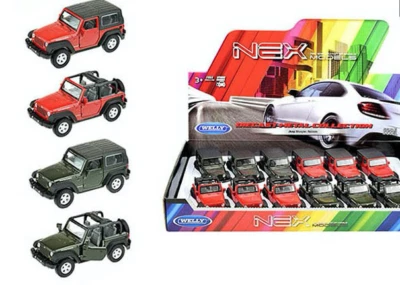 Jeep Wrangler Rubicon Modellino Auto Licenza Prodotto Scala 1:3 4-1:3 9 - Immagine 1 di 4