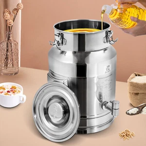 Better Homes & Gardens 15L Beverage Dispenser with A Spigot 304 Stainless Steel - Picture 1 of 15