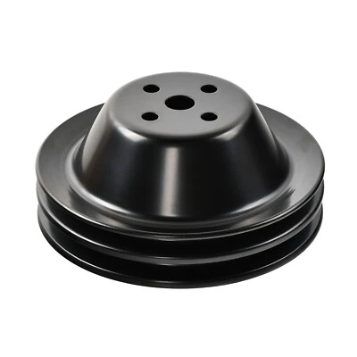 Polia de bomba de água curta SWP ranhura dupla para bloco pequeno Chevy SBC 283 350 400 - Imagem 1 de 4