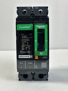SQUARE D / HGL26070 70A / 2 Pole , Circuit Breaker - Picture 1 of 9
