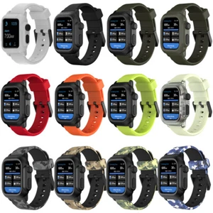 Rugged Sport Band Strap + Case for Apple Watch Series 9 8 7 6 5 4 SE 40/44/45mm - Picture 1 of 54