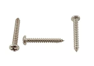 SERVALITE 6X1 PHILLIPS PAN HD STANLESS SHEET METAL SCREWS 100pcs - Picture 1 of 1