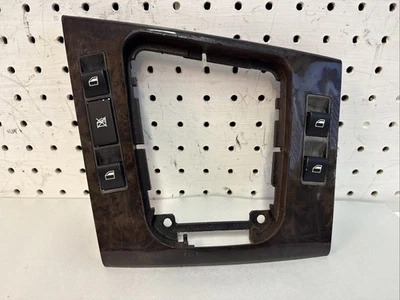 00-05 BMW E46 325I 330I 323I M3 CONSOLA CENTRAL BISEL DE CAMBIO MOLDURAS E INTERRUPTORES OEM Foto 1 de 4