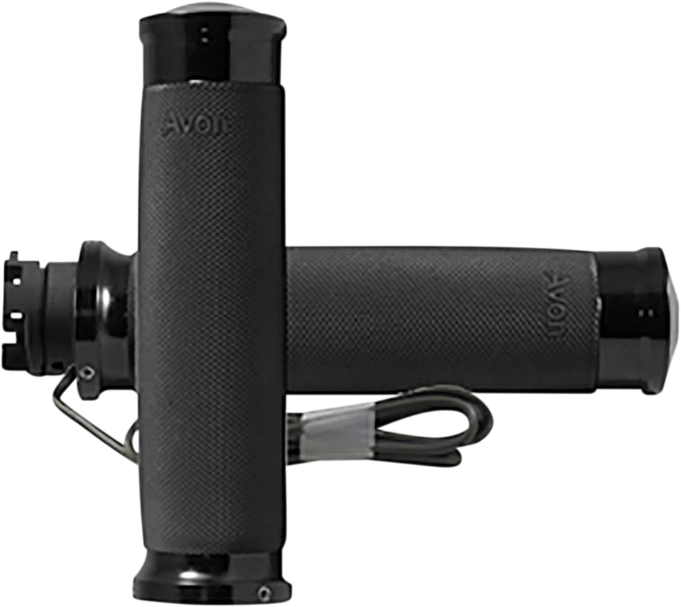 Empuñaduras térmicas Avon Custom Contour negras anodizadas IN-S-CC-86-A-H Foto 1 de 1