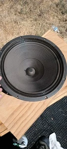 Vintage Baldwin 47 15" Cleveland Alnico Magnet Organ Speaker Ribbed Cone 8 Ohm - Picture 1 of 4