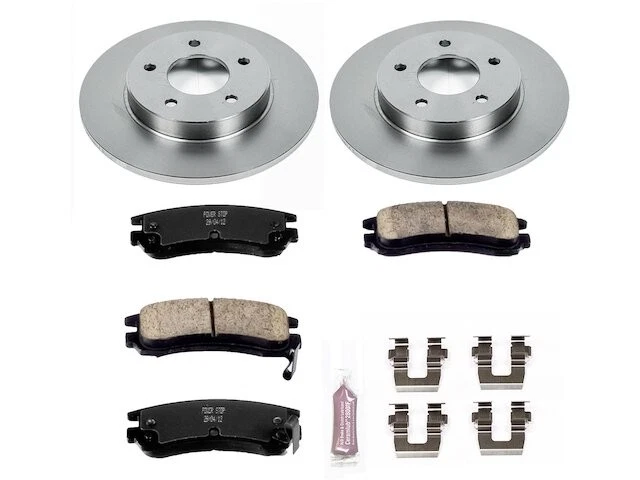 Kit de pastillas de freno trasero y rotor para Oldsmobile Aurora 1995-1999, 2001-2003 ND839TC Foto 1 de 1