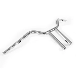 12" MX-T Bars Handlebar’Fits for Harley Softail Sportster Dyna Wide Glide Chrome - Picture 1 of 6