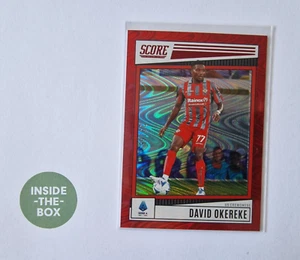 Okereke Cremonese Score Serie A 2022-23 Red Swirl /65 - Picture 1 of 1
