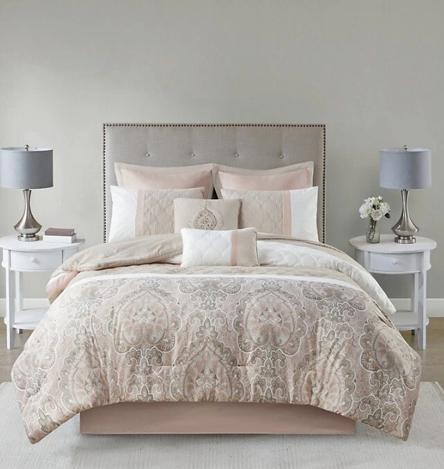 510 Design 100 Polyester 8pcs Comforter Set