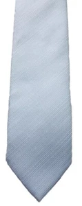 Taylor & Wright 100% Silk Pearl White Slim Fit Men’s Tie Necktie ETY - Picture 1 of 5