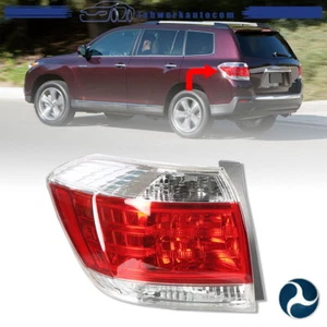 Left Side Tail Light Lamp Assembly Replace For 2011 2012 2013 Toyota Highlander - Picture 1 of 9