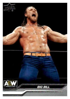 2024 Upper Deck AEW Wrestling #43 Big Bill - Image 1 of 2