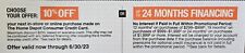 Home Depot Coupon 10% Off OR Up To 24 Months Financing Exp 6/30 **READ DETAIL**