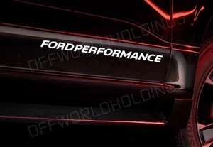 FORD PERFORMANCE sticker decal WEC Le Mans racing Mustang NASCAR WRC - Picture 1 of 8