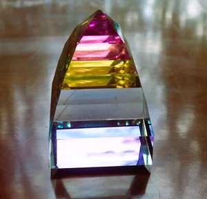 KRISTALL PEIRID ODER PAPIERGEWICHT - Bild 1 von 5