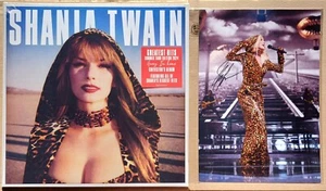 Shania Twain Greatest Hits Summer Tour Edition 2024 Vinyl & SIGNED A4 Print - Picture 1 of 7