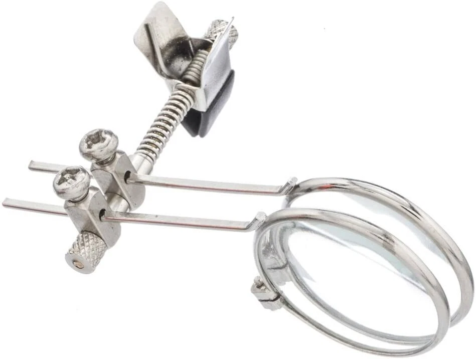 Double Clip-On Eye Loupe Magnifying Glass 7.5x Magnification Loopy MI128-7.5 SE - Image 1 of 1