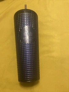 2022 Starbucks Blue Tumbler 24 Oz - Picture 1 of 4