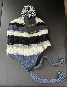 New Obermeyer Unisex Teen Kids Vida Knit Hat Overcast Color --One Size Teen - Picture 1 of 4