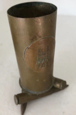 WW1 14-18 -  TRAVAIL DE TRANCHÉE objet de  POILU - cathédrale de REIMS - Photo 1/4