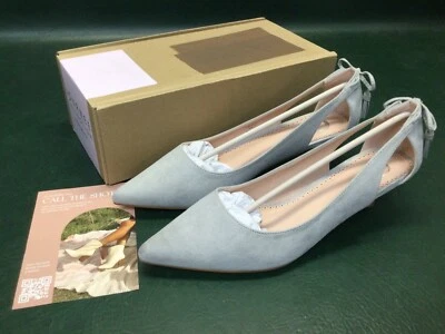 Nuevo en caja Zapatos de salón Journee Collection para mujer Bindi gris talla 11 punta puntiaguda Foto 1 de 4