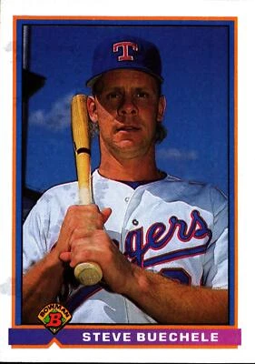 1991 Bowman #268 Steve Buechele - MINT COND {kP} - Image 1 of 2