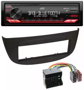JVC Bluetooth USB DAB MP3 Autoradio für Renault Twingo (07-14) schwarz - Bild 1 von 7