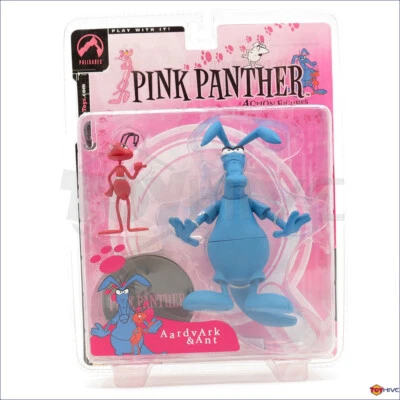 Pink Panther The Ant and the Aardvark blue Anteater figure Palisades Toys 2004 - Image 1 of 2