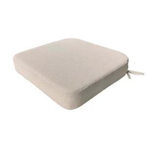 Better Homes & Gardens 19" x 18" Premium Beige Outdoor Seat Cushion - Picture 1 of 8