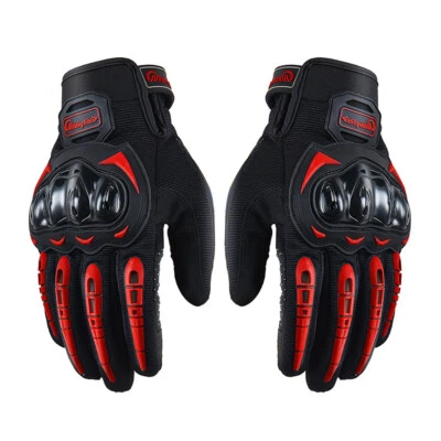 Windproof Motorcycle Full Finger Gloves Touch Screen Non-slip for Cycling Sports - Image 1 of 4