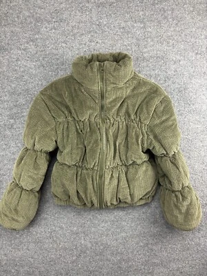 Chaqueta acolchada para mujer Bb Dakota Steve Madden Según tú L verde musgo oscuro Foto 1 de 4