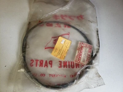 54017-067 NOS Kawasaki Starter Cable 1976 KH100-B7 1975 G3SSE FABRICANTE DE EQUIPAMENTO ORIGINAL NOVO - Imagem 1 de 2