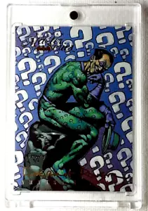 1995 Batman Master Series Artist Proof Card 44 THE RIDDLER. - Picture 1 of 3