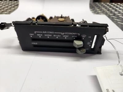 Control de calefacción de tablero compatible con 86-91 Pontiac 6000 con CA 16045652 Foto 1 de 4