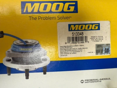 Conjunto de cojinete de cubo de rueda delantera Moog 513348 para Chrysler 200 2015-2016 2017 Foto 1 de 2
