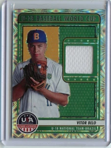 2023 Panini USA Baseball Stars & Stripes Vitor Belo # U18-VD-SB ⭐️💥🎯 MT - Picture 1 of 2