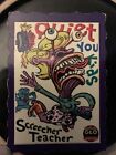 Purple Oddboz Glo Card Ghc-48 Screecher Teacher 1995