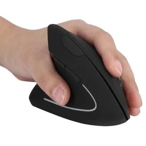 Left Handed 2.4Ghz Wireless Usb Ergonomic Vertical Optical Mouse For Pc Computer - Picture 1 of 14