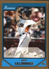 2007 Bowman Draft Future's Game Prospects Gold Baseball Card Pick