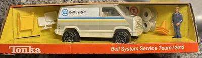Mini Tonka / Play People: Bell Systems Service Team Van # 2012 Nuevo en caja Foto 1 de 4