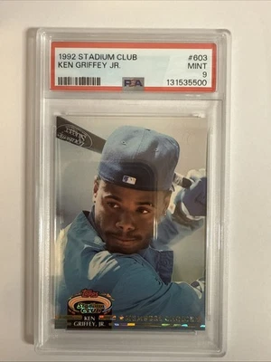1992 Topps Stadium Club Members Choice Ken Griffey Jr. #603 PSA 9 Mariners - Изображение 1 из 4