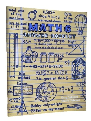Teaching Textbooks - Math 6 Answer Booklet Homeschool Math Grade 6 - Image 1 of 3