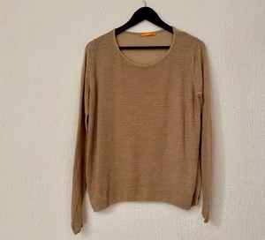 Hugo Boss Orange Womens Linen/Silk Blend Sweater, Size M Preppy, Old Money - Picture 1 of 4