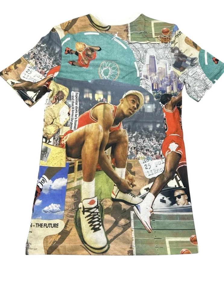 Size XL - Nike Air Jordan Flight Essentials Iconic Moments Tee Shirt FZ1923-100