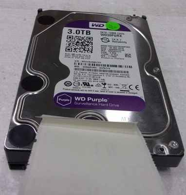 Western Digital WD30PURX WD30PURX-64P6ZY0 Hard Drive 3TB 3.5" SATA - Image 1 of 4